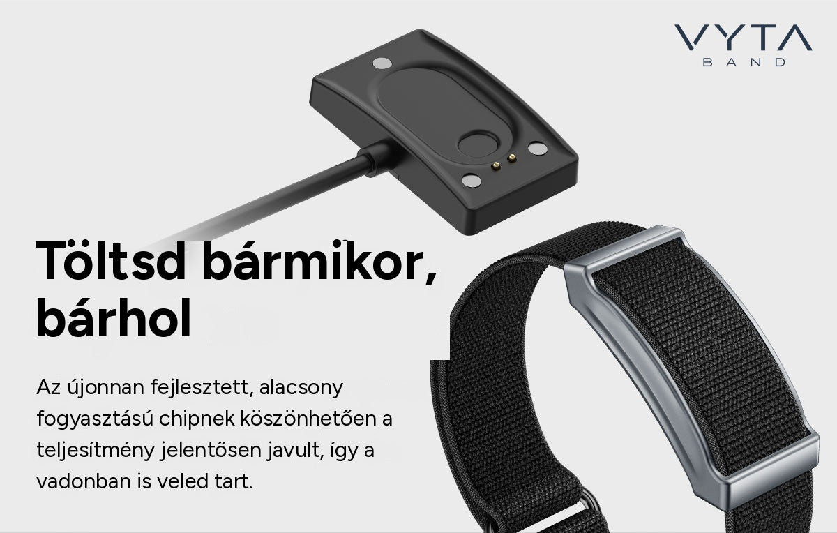 VYTA BAND - Kijelző nélküli okos karkötő